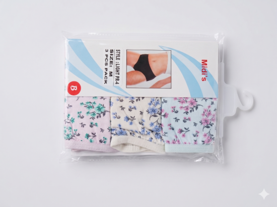 صورة Briefs Midi Set of 3 pieces (LIGHT PR-4)