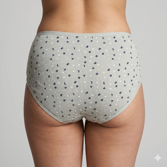 صورة Brief Free Size Set of 6 Piece (Style 31)