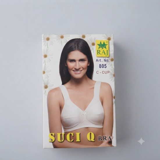 صورة Raj Fashion SUCI-Q C-Cup Soft Padded Bra (805)