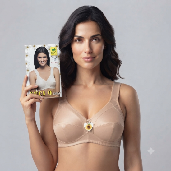 صورة Raj Fashion SUCI-Q C-Cup Soft Padded Bra (805)