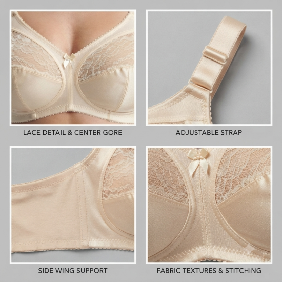 صورة Jumbo Raj Bra Regular Non-Padded Non-Wired (227)
