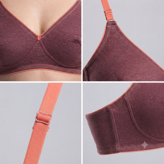 صورة Indian Bra Regular Non-Padded Non-Wired (RF-550)