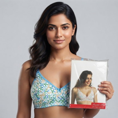 صورة Indian Bra Regular Non-Padded Non-Wired (RF-508)
