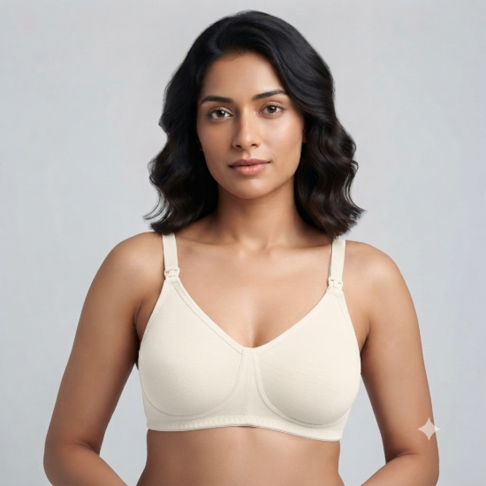 Picture of Indian Feeding Bra Regular Non-Padded Non-Wired (RF-1135)