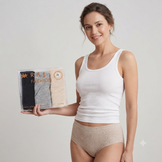 Picture of Brief Free Size Set of 3 Piece (Style 38)