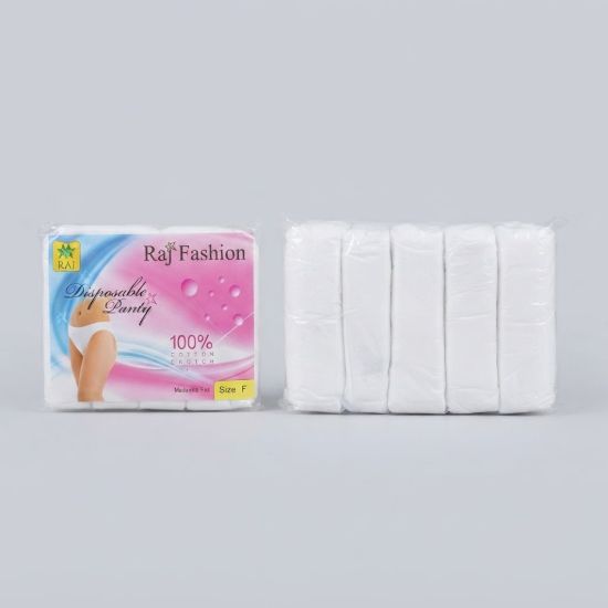Picture of Disposable Cotton Crotch Panty Free Size Set of 5 pcs